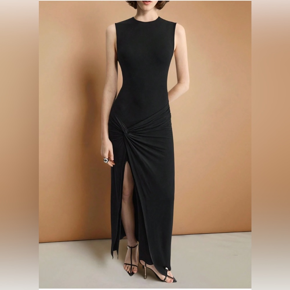 Urban Twist Split Thigh Maxi Dress